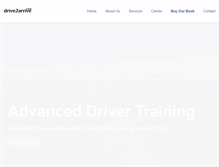 Tablet Screenshot of drive2arrive.com
